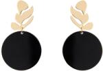 Pami Accessories Cercei dama Pami, JD1218-479, 5x3 cm, Negru
