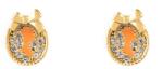 Pami Accessories Cercei vintage cu strasuri, CCF-20, auriu