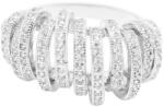 Pami Accessories Inel placat cu aur alb Darlene, 17.2 mm, IC-140, Argintiu