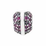 Pami Accessories Talisman buburuza Argint S925 cu cristale zirconiu ciclam si negru