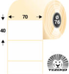 Tezeko 70 * 40 mm, thermo etikett címke (4000 címke/tekercs) (T0700004000-002)