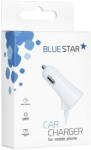 Blue Star Autós töltő iPhone Lightning kábellel USB 3A fehér