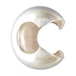  Acoperitor Crimp Rotund Argint 925 4.0x4.0H2.0 mm - 1 Buc