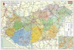 Stiefel Magyarország közigazgatása és közlekedése térkép wandi