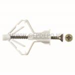  Gipszkarton tipli és csavar 10x 50mm 20db/doboz (JKH) (3904489)
