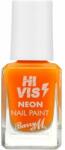 Barry M Lac de unghii - Barry M Hi Vis Neon Nail Paint Blue Shock
