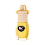 K2 K2AUTO citrom illatú légfrissítő üvegben, 8ml, VENTO LEMON