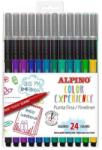 ALPINO Fineliner, varf 0.4mm, 24culori/set, ALPINO Color Experience (MS-AR001039) - birotica-asp