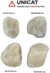 Palm Stone Piatra Lunii Alba Naturala - 43-55 x 34-44 x 20-30 mm - ( XXL )