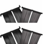 vidaXL Panou încălzitor solar pentru piscină, 4 buc. , 80x620 cm (3079659)