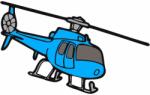  Óvodai címke, öntapadó matrica A/5 méretben 35+12 jel helikopter
