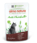Almo Nature 6x70g Almo Nature Functional Anti Hairball nedves macskatáp-marha