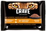 Crave 4x85g Crave tasakos nedves macskatáp multipack- Csirke & pulyka pástétom