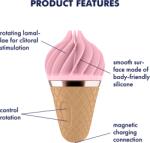 Satisfyer Vibrátor Sweet Treat, rózsaszín