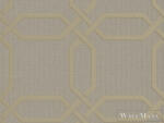 Zambaiti Parati Metropolis Z-21106 arany Textil mintás Modern tapéta (Z-21106)