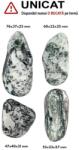 Palm Stone Agata Copac Natural - 47-76 x 32-41 x 18-31 mm - ( XXL )