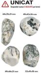 Palm Stone Agata Copac Natural - 49-64 x 35-44 x 21-36 mm - ( XXL )