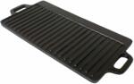 Klarstein Canadienne, barbecue grill-lemez, 2 az 1-ben kétoldalas lemez, 45 × 1, 5 × 23 cm (SZ × M × M), öntöttvas (40010) (40010) - electronic-star