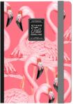 Legami Carnet cu elastic - Medium - Flamingo
