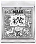  Ernie Ball 2406 Black Silver Nylon húrkészlet