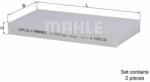 MAHLE Filtru, aer habitaclu MAHLE LA 674/S (LA 674/S)