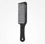 Bifull Profesional Pieptene din Carbon pentru Tuns cu Masina si Dinti Ondulati - Carbon Line - Handle Comb with Pins for Curls No. 028 - Bifull