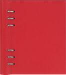 FILOFAX Tervező, naptár és füzet betéttel, A5, FILOFAX Clipbook Classic , piros (NFX023615)