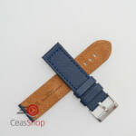  Curea piele albastră model Panerai 22mm - 53409 - ceas-shop