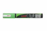uni Krétamarker, 1, 8-2, 5 mm, UNI PWE-5M, fluor zöld (TUPWE5MZ) (264648000)
