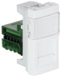 Efapel 45975 SBR QUADRO 45 informatikai dugalj RJ45 Cat5e UTP, fehér 1 modul (45975 SBR)