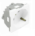 Efapel 45131 SBR QUADRO Dugalj 2P+F 250V, 16A fehér 45x45 2 modul (45131 SBR)