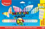 Maped Color Peps Jungle 2,8mm kimosható 24db-os - Különböző szín+24 ajándék matrica (IMA845436)