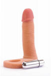 Lovetoy The Ultra Soft Double Vibrating Strap-On Anal Dildo Skin
