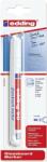 edding Marker Edding 90, pentru suprafete din sticla, varf 2-3 mm, alb, blister (ED49049B)