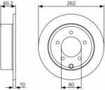 Bosch Disc frana BOSCH 0 986 479 A39 (0 986 479 A39) - automobilus