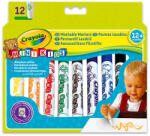 Crayola Mini Kids 12 tompa hegyű lemosható filctoll (8325)