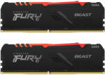 Kingston FURY Beast RGB 32GB (2x16GB) DDR4 3600MHz KF436C18BBAK2/32