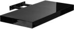 STILISTA Fali polc Volato 100 cm fényes fekete (40070283)