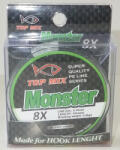 TOPMIX x8 monster fonott előke zsinór 0, 10mm (TM741)