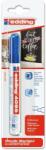 edding Marker Edding 4095 cu creta lichida, varf 2-3 mm, albastru, blister (ED40953B) - birotica-asp