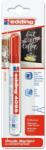edding Marker Edding 4095 cu creta lichida, varf 2-3 mm, rosu, blister (ED40952B) - birotica-asp