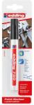 edding Marker Edding 750, cu vopsea, corp metalic, varf 2-4 mm, negru, blister (ED75001B)
