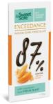 Sly Nutritia Ciocolata Neagra 87% cu Portocale Sweet & Safe SLY NUTRITIA 90 g