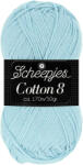 Scheepjes Cotton8 - 652 - halvány kék pamut fonal