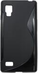  Husa silicon S-line neagra pentru LG Optimus L9 P760