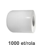 ZINTA Пластмасови ролки за етикети ZINTA бяло 210x148mm A5, 1000 ет. / Валяк (210X148X1000-PE)
