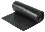 Intern Saci menajeri 35 l 50 x 70 cm LDPE negru 15 bucati/rola (DSM35LLDPEN)