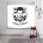  Sticker perete Silueta Lionel Messi