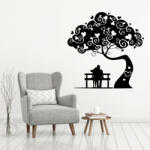  Sticker perete Love Tree Black