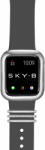  MINIMALIST Tok + LONDON Charm Szett Ezüst Színű - P001S40 (40 mm-es órára) - applewatchtok